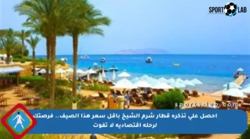 احصل على تذكرة قطار شرم الشيخ بأقل سعر هذا الصيف.. فرصتك لرحلة اقتصادية لا تفوت